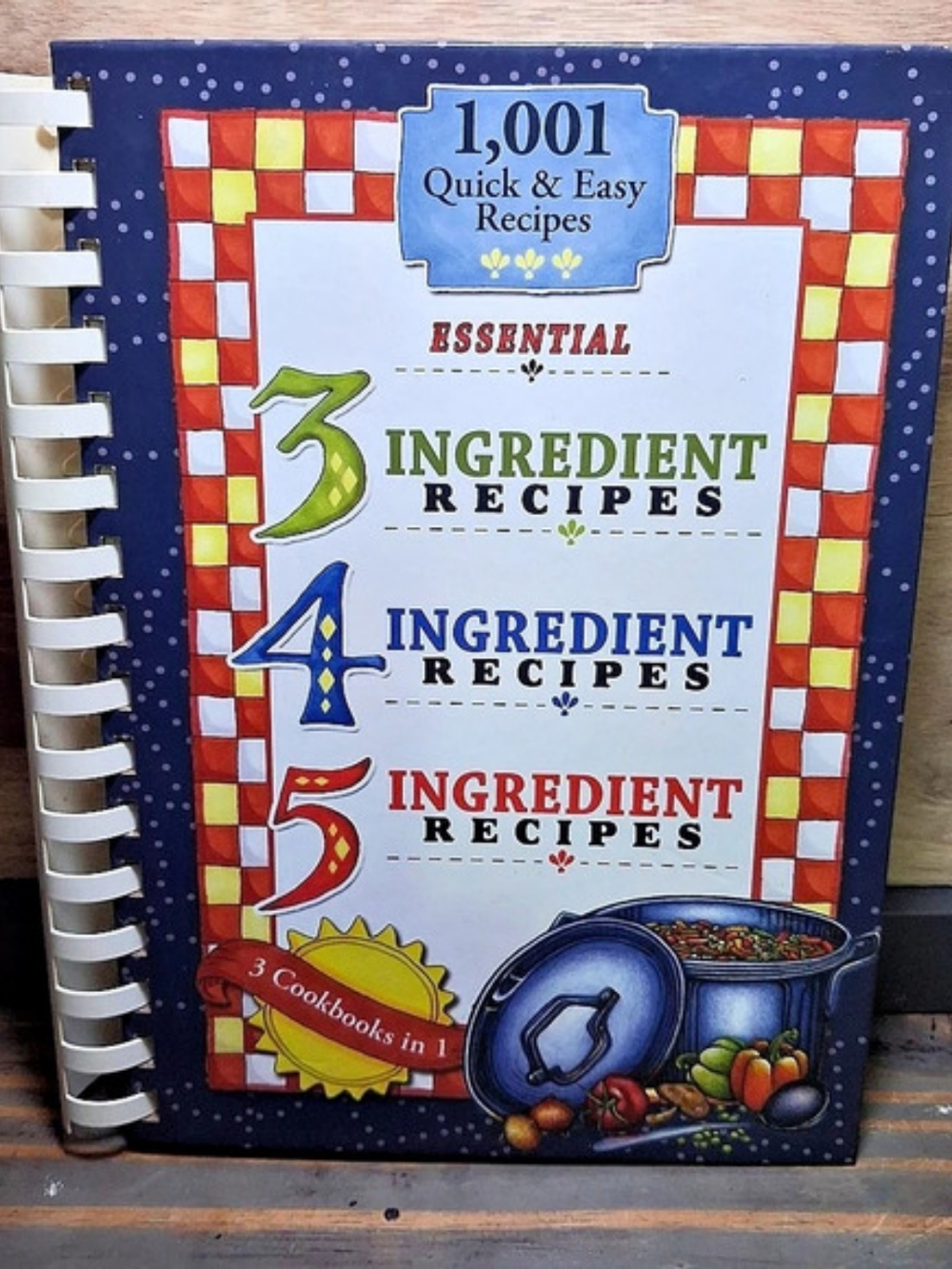 Cookbook Resources LLC 1,001 Quick & Easy Recipes Spiral Cookbook